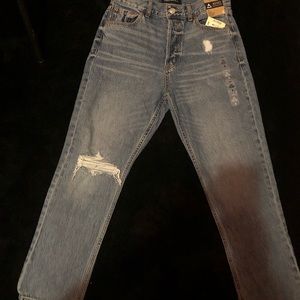 90’s Super High Rise Straight Jeans